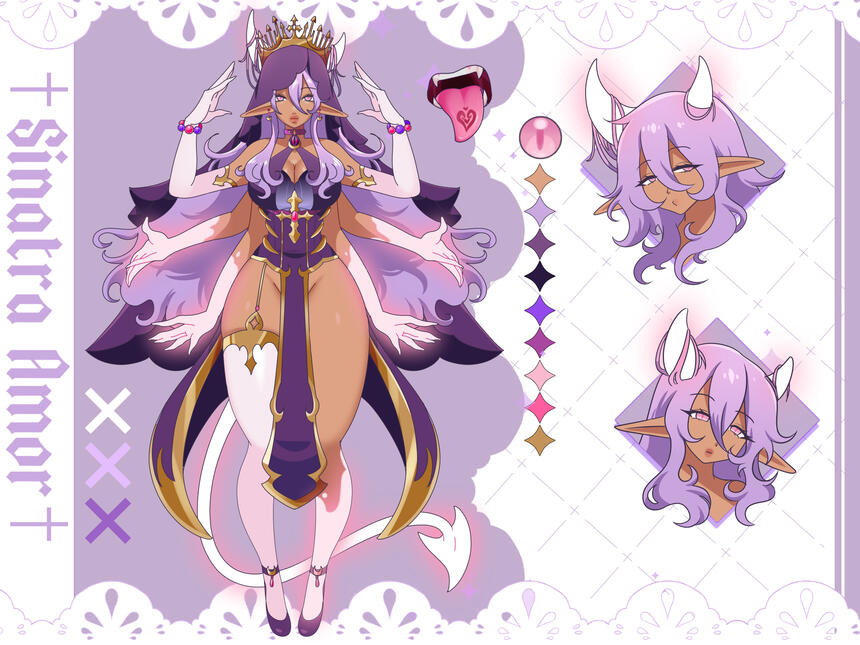 Reference Style (Two headshots/Color palette)